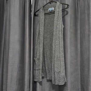Long no sleeve cardigan